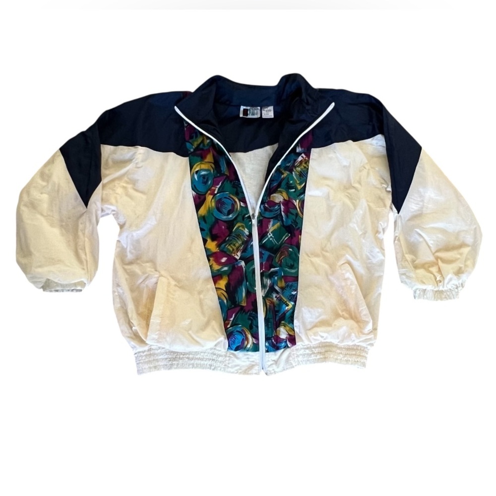 Vtg 80s 90s Windbreaker Jacket BOLD SPIRIT